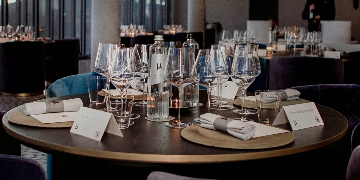 To premium μ. Αrtisan Water, ένα ελληνικό gastro – lifestyle νερό, ήρθε για να απογειώσει κάθε γευστική εμπειρία